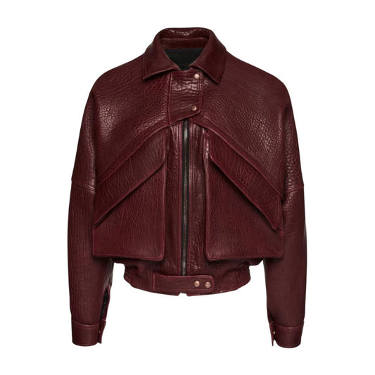 Blouson femme coupe courte style aviateur