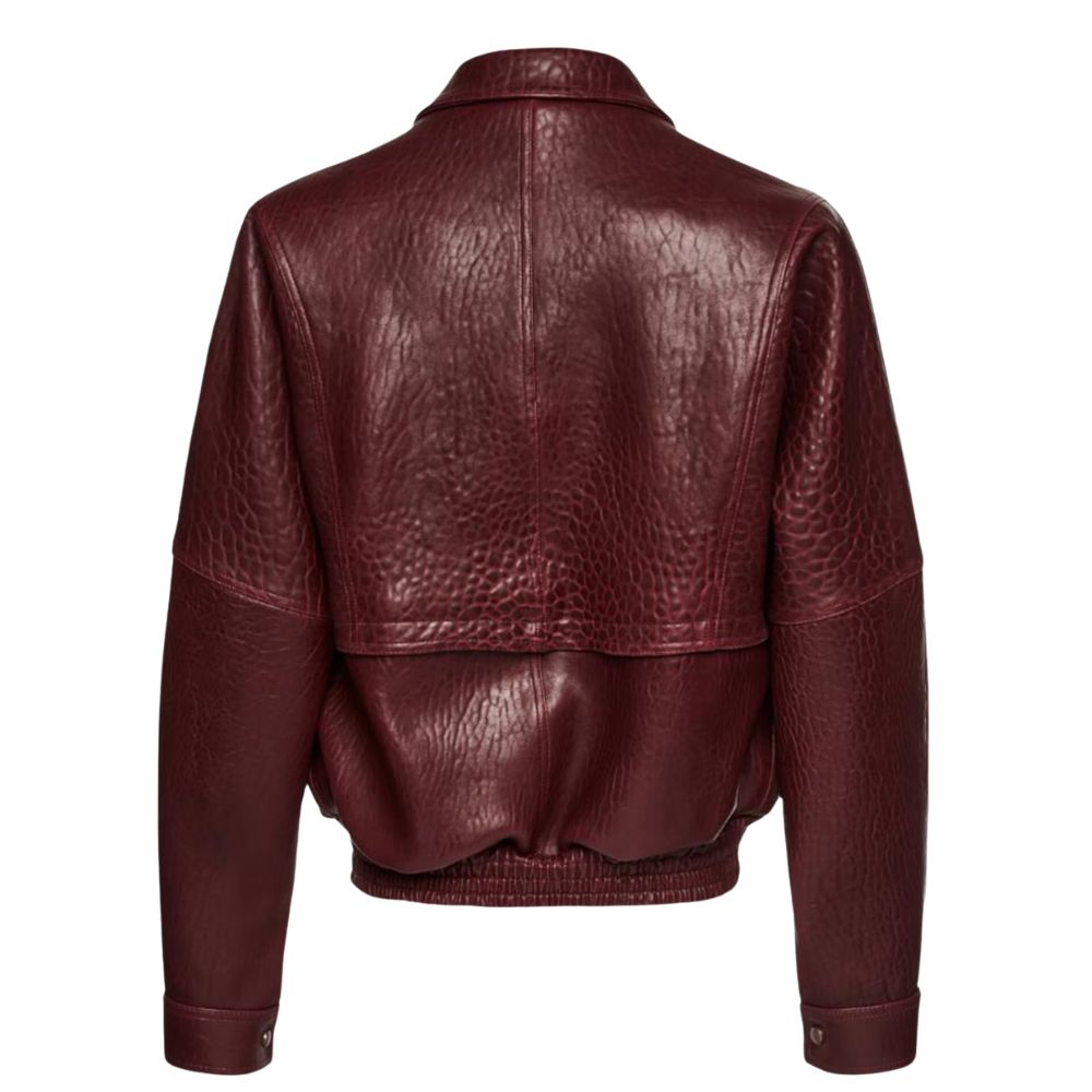 Veste femme style aviateur à coupe courte