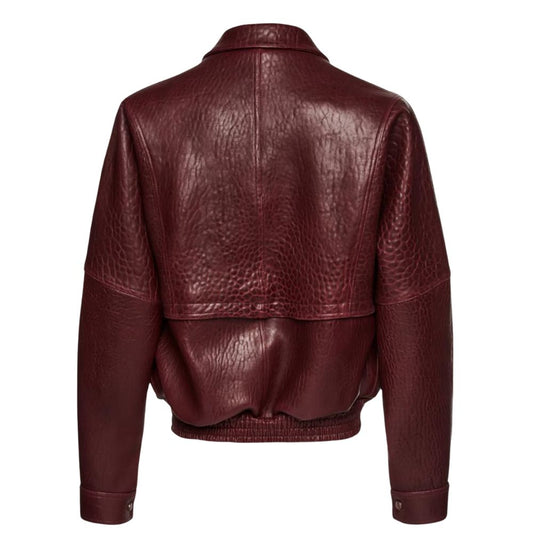 Veste femme style aviateur à coupe courte