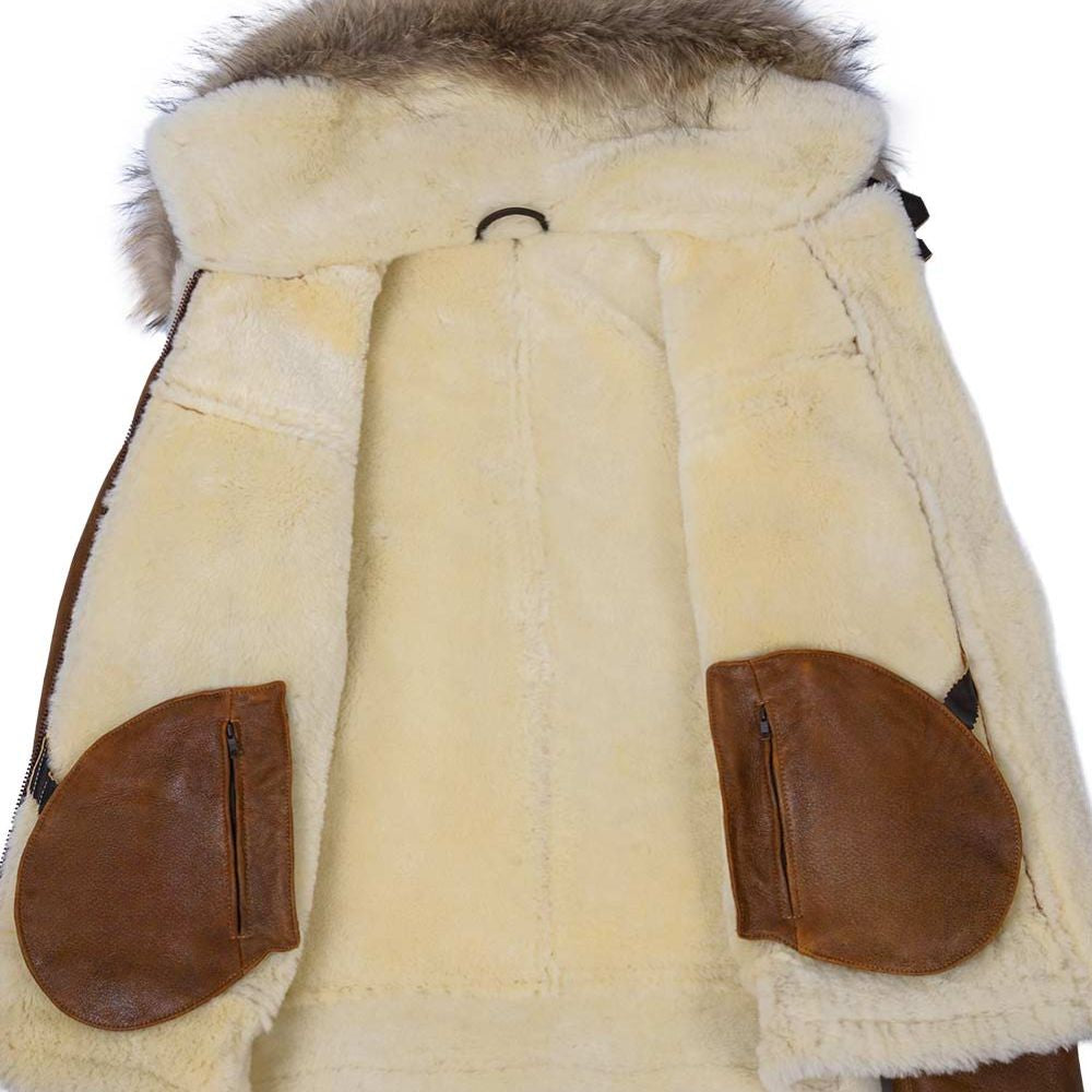 Veste femme en fourrure au style chic et tendance