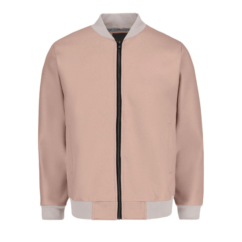 Veste bombardier beige légère pour homme