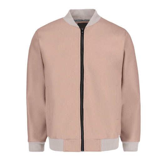 Veste bombardier beige légère pour homme